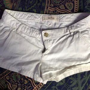 White Hollister Shorts